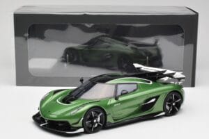 Koenigsegg Jesko Attack Zelený GT Spirit 1:18 GT927 Živica – obrázok 6 z 6