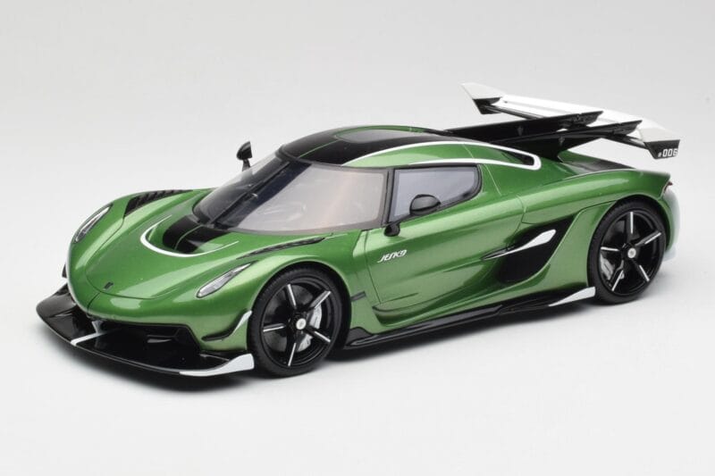 Koenigsegg Jesko Attack Zelený GT Spirit 1:18 GT927 Živica