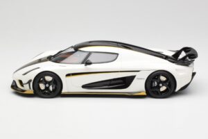 Koenigsegg Regera Crystal Biely GT Spirit 1:18 GT913 Živica – obrázok 3 z 6