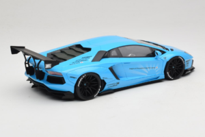 Lamborghini Aventador Liberty Walk Modrý GT Spirit 1:18 GT073 Živica – obrázok 2 z 6