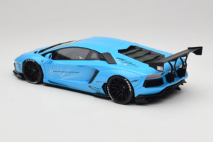 Lamborghini Aventador Liberty Walk Modrý GT Spirit 1:18 GT073 Živica – obrázok 5 z 6