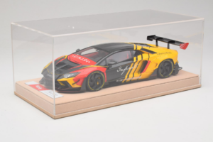 Lamborghini Aventador Liberty Walk Infinite Čierny Žltý Timothy & Pierre 1:18 REMC035 Kov – obrázok 6 z 7