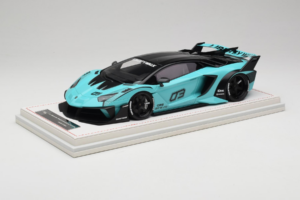 Lamborghini Aventador Liberty Walk LB-Silhouette WORKS GT Evo Mätovo Zelený IVY 1:18 REMC001 Živica – obrázok 2 z 7