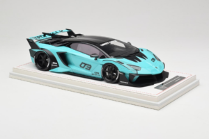 Lamborghini Aventador Liberty Walk LB-Silhouette WORKS GT Evo Mätovo Zelený IVY 1:18 REMC001 Živica – obrázok 4 z 7