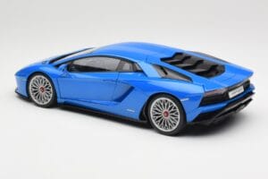 Lamborghini Aventador S LP740-4 Blue Nila AUTOart 1:18 79134 Kov – obrázok 7 z 8