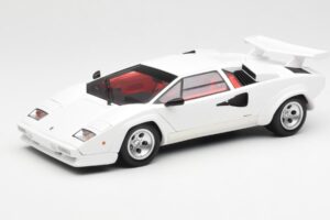 Lamborghini Countach LP500S Biely Kyosho 1:18 08320E Kov