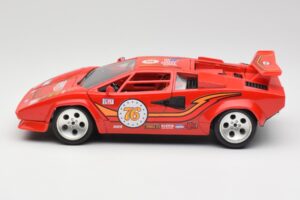 Lamborghini Countach Červený Bburago 1:18 3047 Kov – obrázok 4 z 8