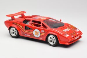 Lamborghini Countach Červený Bburago 1:18 3047 Kov – obrázok 6 z 8