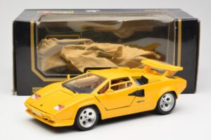 Lamborghini Countach Žltý Bburago 1:18 3037 Kov – obrázok 8 z 8