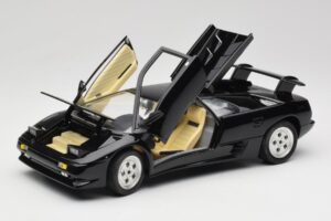 Lamborghini Diablo Čierny Mira 1:18 6107 Kov – obrázok 2 z 8