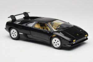 Lamborghini Diablo Čierny Mira 1:18 6107 Kov – obrázok 6 z 8