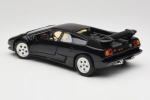 Lamborghini Diablo Čierny Mira 1:18 6107 Kov – obrázok 7 z 8