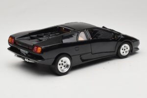 Lamborghini Diablo Čierny Tonka 1:18 09035-M1 Kov – obrázok 3 z 8
