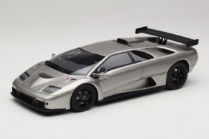 Lamborghini Diablo GT-R Strieborný Kyosho 1:18 KSR18509S Živica