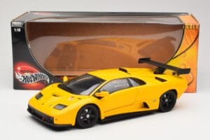 Lamborghini Diablo GTR Žltý Hot Wheels 1:18 53885 Kov – obrázok 8 z 8