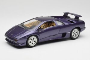 Lamborghini Diablo Fialový Maisto 1:18 3028 Kov