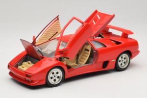 Lamborghini Diablo Červený Bburago 1:18 3041-M1 Kov – obrázok 2 z 8