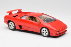 Lamborghini Diablo Červený Bburago 1:18 3028-M1 Kov – obrázok 6 z 8