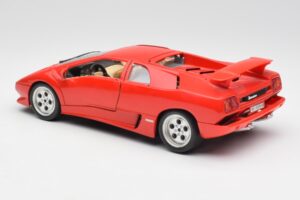 Lamborghini Diablo Červený Bburago 1:18 3028-M1 Kov – obrázok 7 z 8