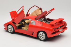 Lamborghini Diablo Červený Bburago 1:18 3041-M1 Kov – obrázok 5 z 8