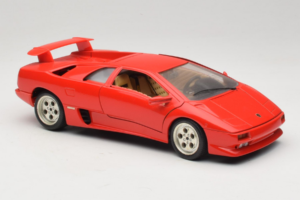 Lamborghini Diablo Červený Bburago 1:18 3041-M1 Kov – obrázok 6 z 8