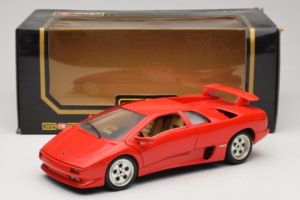 Lamborghini Diablo Červený Bburago 1:18 3041-M1 Kov – obrázok 8 z 8