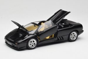 Lamborghini Diablo Roadster Čierny AUTOart 1:18 70093-R1 Kov – obrázok 2 z 10