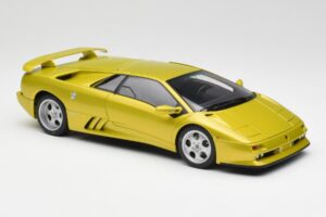 Lamborghini Diablo SE30 Anniversary Edition Žltý Spyder AUTOart 1:18 79157 Kov – obrázok 6 z 8