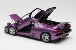 Lamborghini Diablo SE30 Jota Metalická Fialová AUTOart 1:18 79142 Kompozit – obrázok 5 z 8