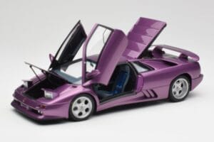 Lamborghini Diablo SE30 Anniversary Edition Metalická Fialová AUTOart 1:18 79158 Kov – obrázok 2 z 8