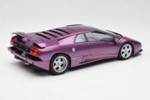 Lamborghini Diablo SE30 Anniversary Edition Metalická Fialová AUTOart 1:18 79158 Kov – obrázok 3 z 8