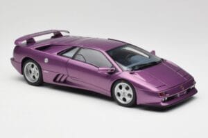 Lamborghini Diablo SE30 Anniversary Edition Metalická Fialová AUTOart 1:18 79158 Kov – obrázok 6 z 8