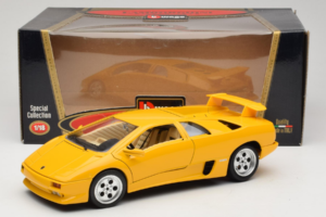 Lamborghini Diablo Žltý Bburago 1:18 3041 Kov – obrázok 8 z 8