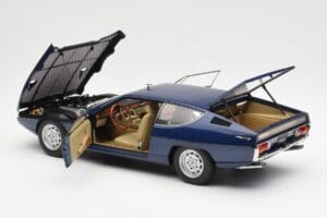 Lamborghini Espada Modrý Metallic AUTOart 1:18 74502 Kov – obrázok 5 z 8