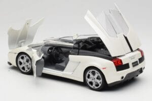 Lamborghini Gallardo Concept S Biely Motormax 1:18 79156 Kov – obrázok 5 z 8