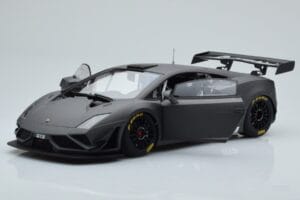 Lamborghini Gallardo GT3 FL2 Tmavo Šedý AUTOart 1:18 81360 Kov – obrázok 2 z 8