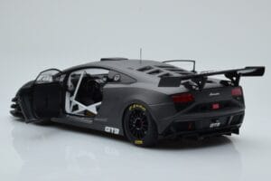 Lamborghini Gallardo GT3 FL2 Tmavo Šedý AUTOart 1:18 81360 Kov – obrázok 5 z 8