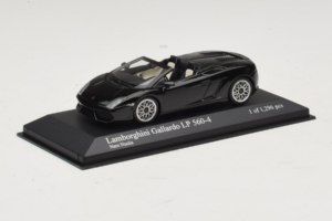 Lamborghini Gallardo LP560-4 Spyder Čierny Minichamps 1:43 400103830 Kov – obrázok 2 z 5