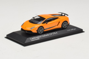 Lamborghini Gallardo LP570-4 Superleggera Oranžový Metalický Minichamps 1:43 400103841 Kov – obrázok 2 z 5