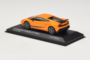 Lamborghini Gallardo LP570-4 Superleggera Oranžový Metalický Minichamps 1:43 400103841 Kov – obrázok 3 z 5