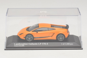 Lamborghini Gallardo LP570-4 Superleggera Oranžový Metalický Minichamps 1:43 400103841 Kov – obrázok 4 z 5