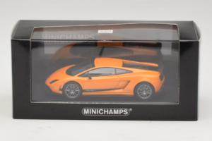 Lamborghini Gallardo LP570-4 Superleggera Oranžový Metalický Minichamps 1:43 400103841 Kov – obrázok 5 z 5