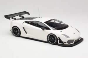 Lamborghini Gallardo LP600+ GT3 Bianco Monocerus Minichamps 1:18 151111102 Kov – obrázok 4 z 6