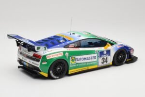 Lamborghini Gallardo LP600+ GT3 Reiter Engineering #34 H-J. Stuck / D. Rostek ADAC 24 Hours Nurburgring 2011 Minichamps 1:18  – obrázok 2 z 6