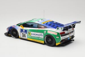 Lamborghini Gallardo LP600+ GT3 Reiter Engineering #34 H-J. Stuck / D. Rostek ADAC 24 Hours Nurburgring 2011 Minichamps 1:18  – obrázok 5 z 6