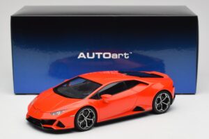Lamborghini Huracan EVO Arancio Xanto AUTOart 1:18 79214 Kompozit – obrázok 8 z 8