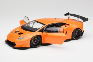 Lamborghini Huracan LP620-2 Super Trofeo Arancio Borealis Pearl Effect Oranžový AUTOart 1:18 81558 Kov – obrázok 2 z 8