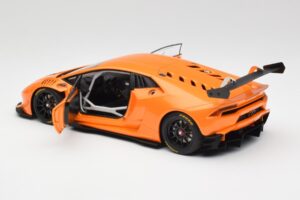 Lamborghini Huracan LP620-2 Super Trofeo Arancio Borealis Pearl Effect Oranžový AUTOart 1:18 81558 Kov – obrázok 5 z 8