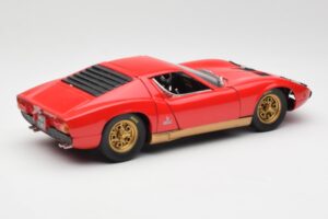 Lamborghini Miura Červený Anson 1:18 30302 Kov – obrázok 3 z 8