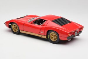 Lamborghini Miura Červený Anson 1:18 30302 Kov – obrázok 7 z 8